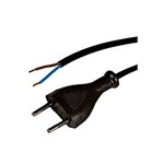 Aansluitleiding KOOPMAN H03 2m zwart Euro 2x0.75 Aansluitleiding KOOPMAN H03 2m zwart Euro 2x0.75
